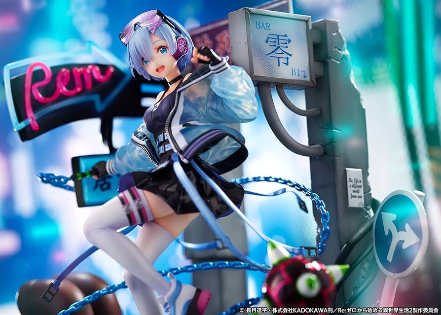 Re:ゼロ Rem Neon City Ver. Amazon | レム -Neon City Ver.- 1/7スケールフィギュア